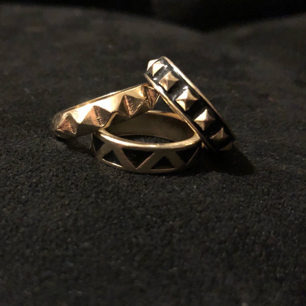 Tribal Ring Set